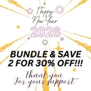 BUNDLE AND SAVE GET 2 GET 30% OFF